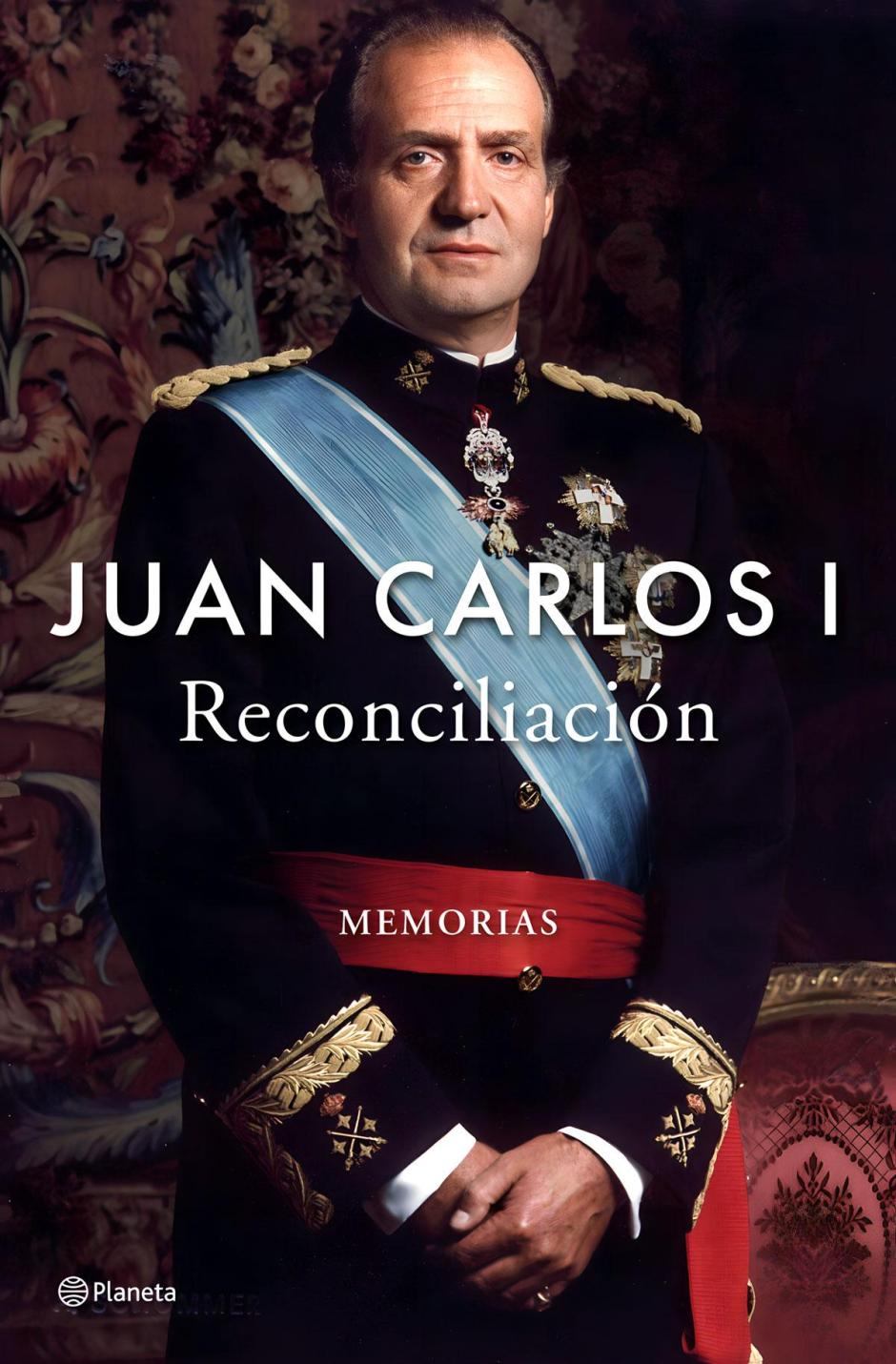 Portada del libro de memorias del Rey Juan Carlos