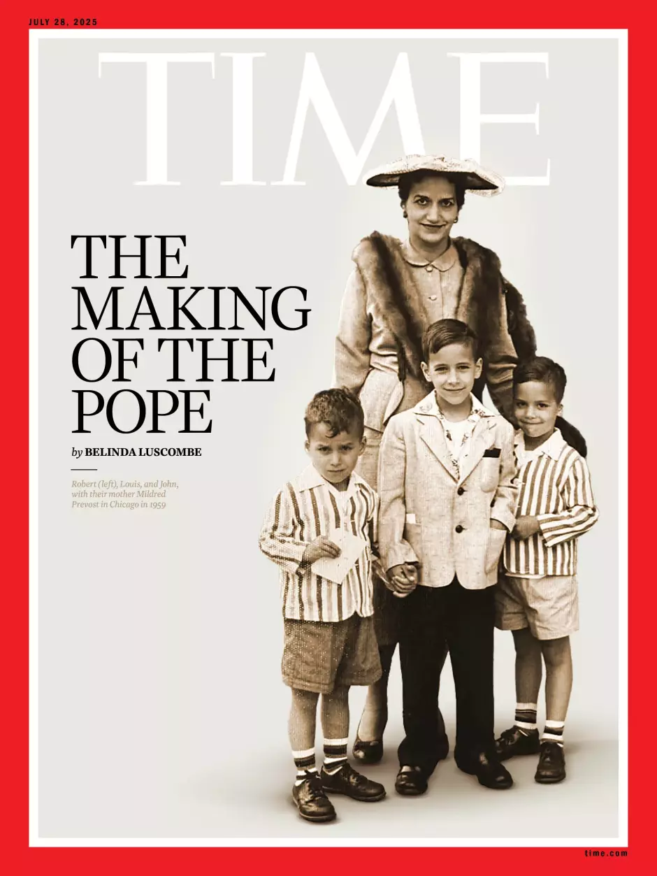 La portada de julio de la revista 'Time'