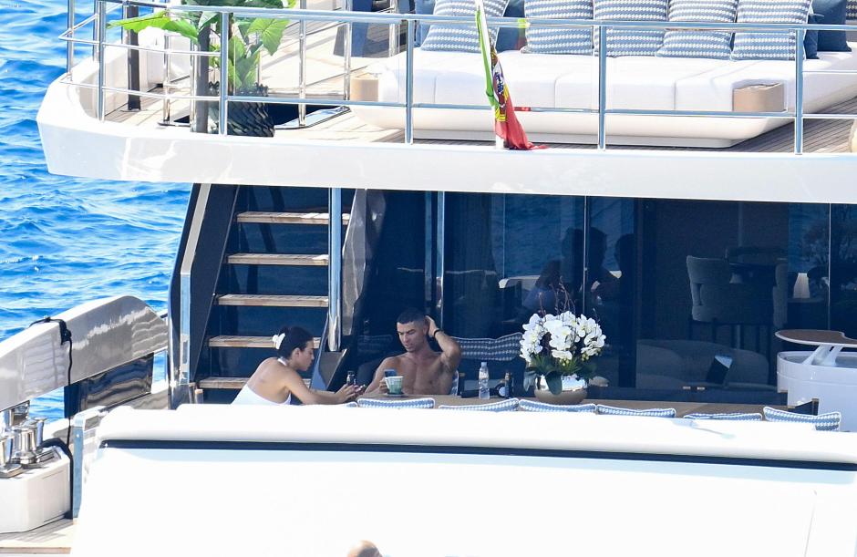 Cristiano Ronaldo y Georgina, en Mallorca, este martes 8 de julio