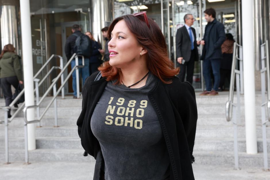 La actriz Elisa Mouliaá