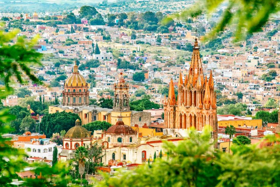 Vista de San Miguel de Allende, México.