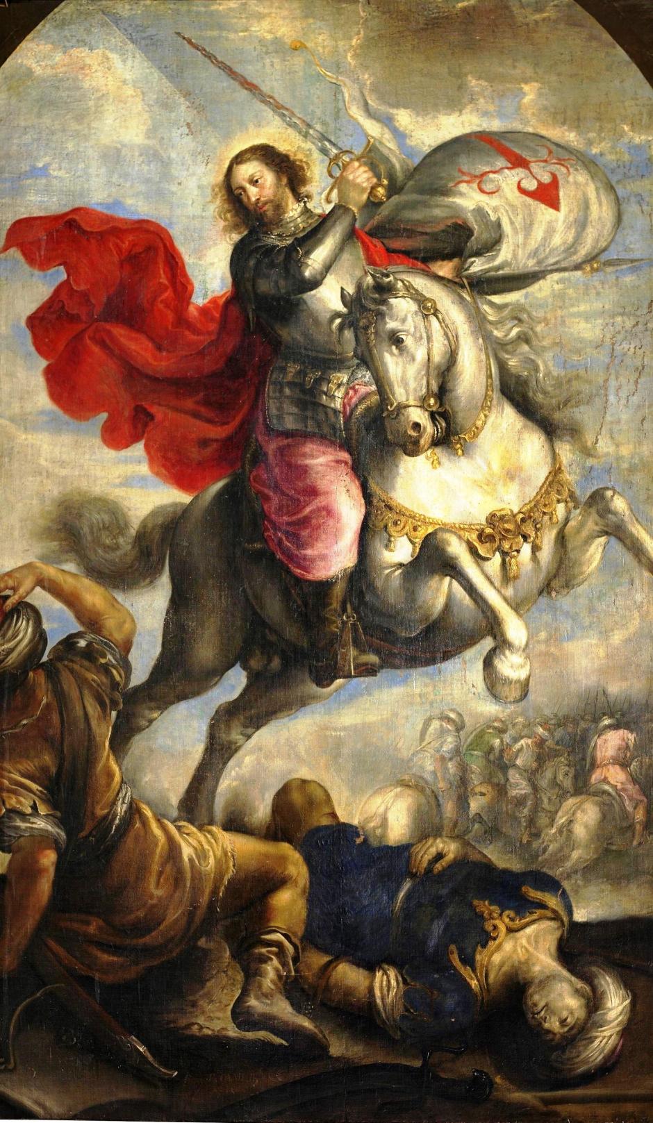 El Apóstol Santiago a caballo o Santiago Matamoros, de Francisco Camilo