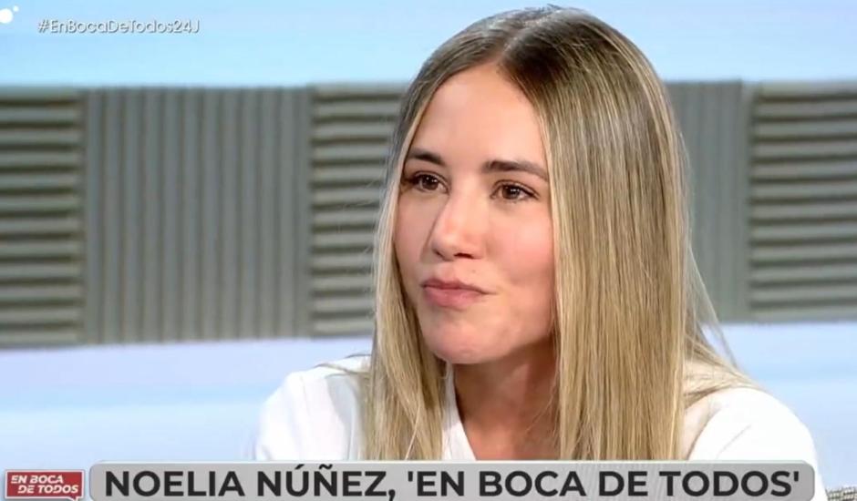 Noelia Núñez, este jueves en el programa En boca de todos