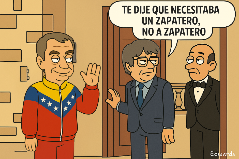 Un zapatero para Puigdemont