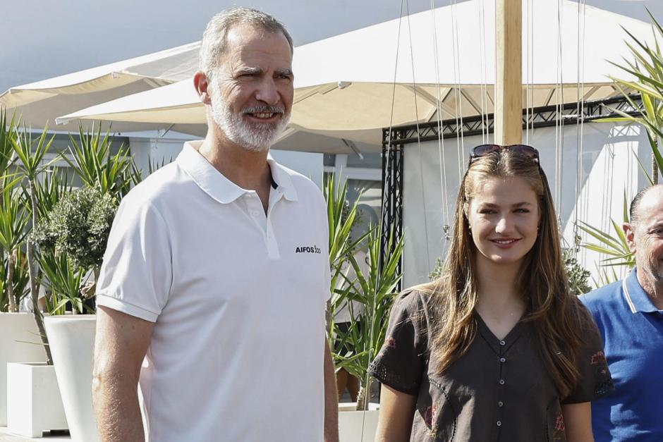 El Rey y la Princesa de Asturias en el Real Club Náutico de Palma este sábado