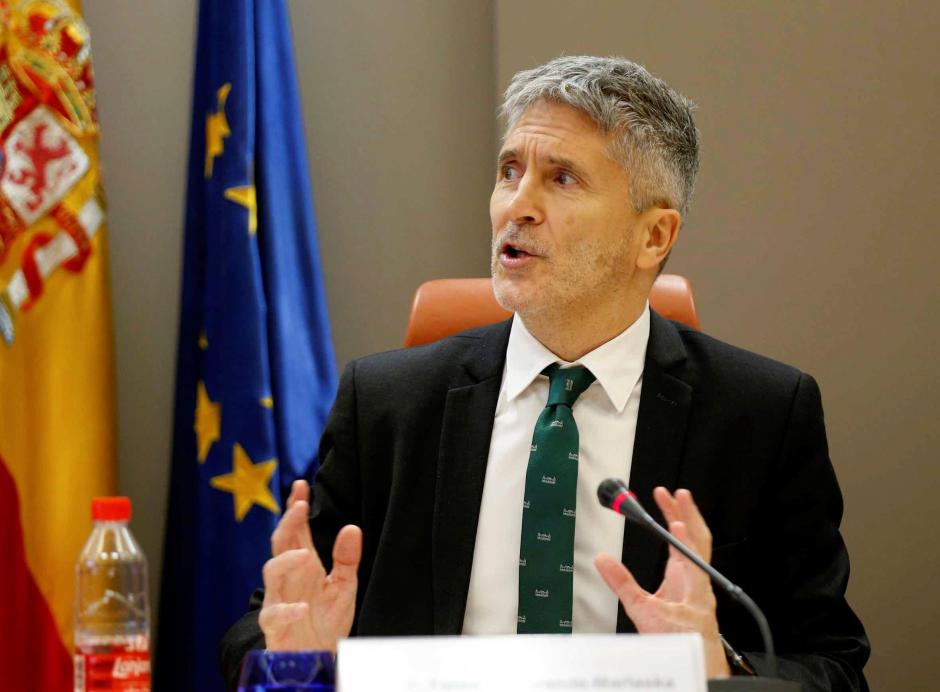 El ministro del Interior, Fernando Grande-Marlaska