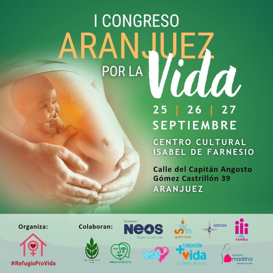 El PSOE de Aranjuez maniobra para censurar una convención provida organizada por Hazte Oír