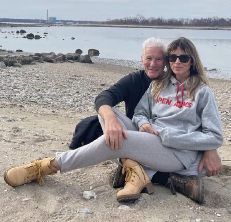 Richard Gere y Alejandra Silva