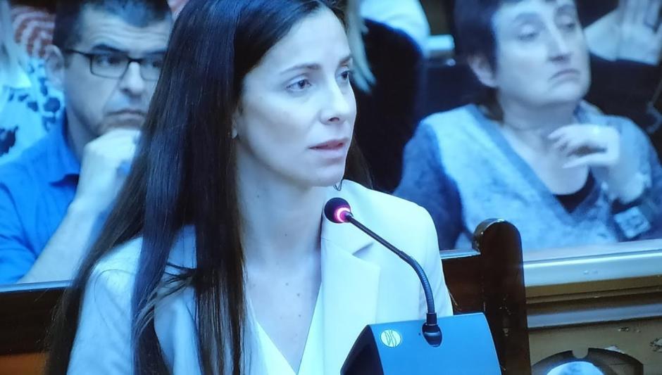 Rosa Peral, durante el juicio por el crimen de la Guardia Urbana, en 2020