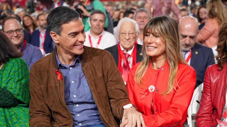 Begoña Gómez y Pedro Sánchez