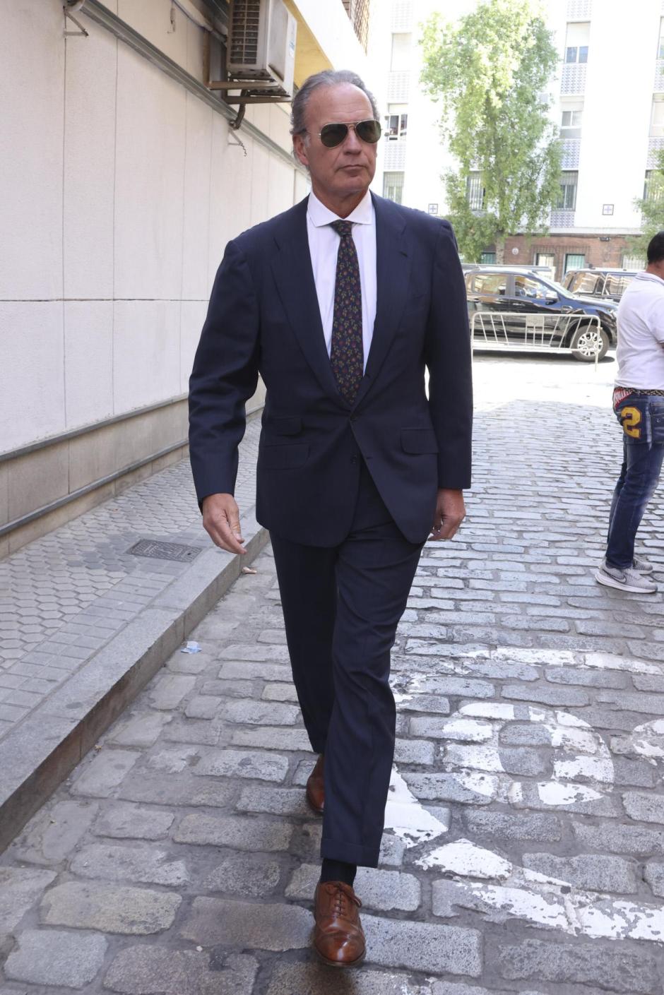 Bertin Osborne during the wedding of Cayetano Martinez de Irujo and Barbara Mirjan in Sevilla on Saturday, 4 October 2025.