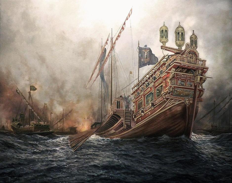 'Batalla de Lepanto', por José Ferre Clauzel (2021)