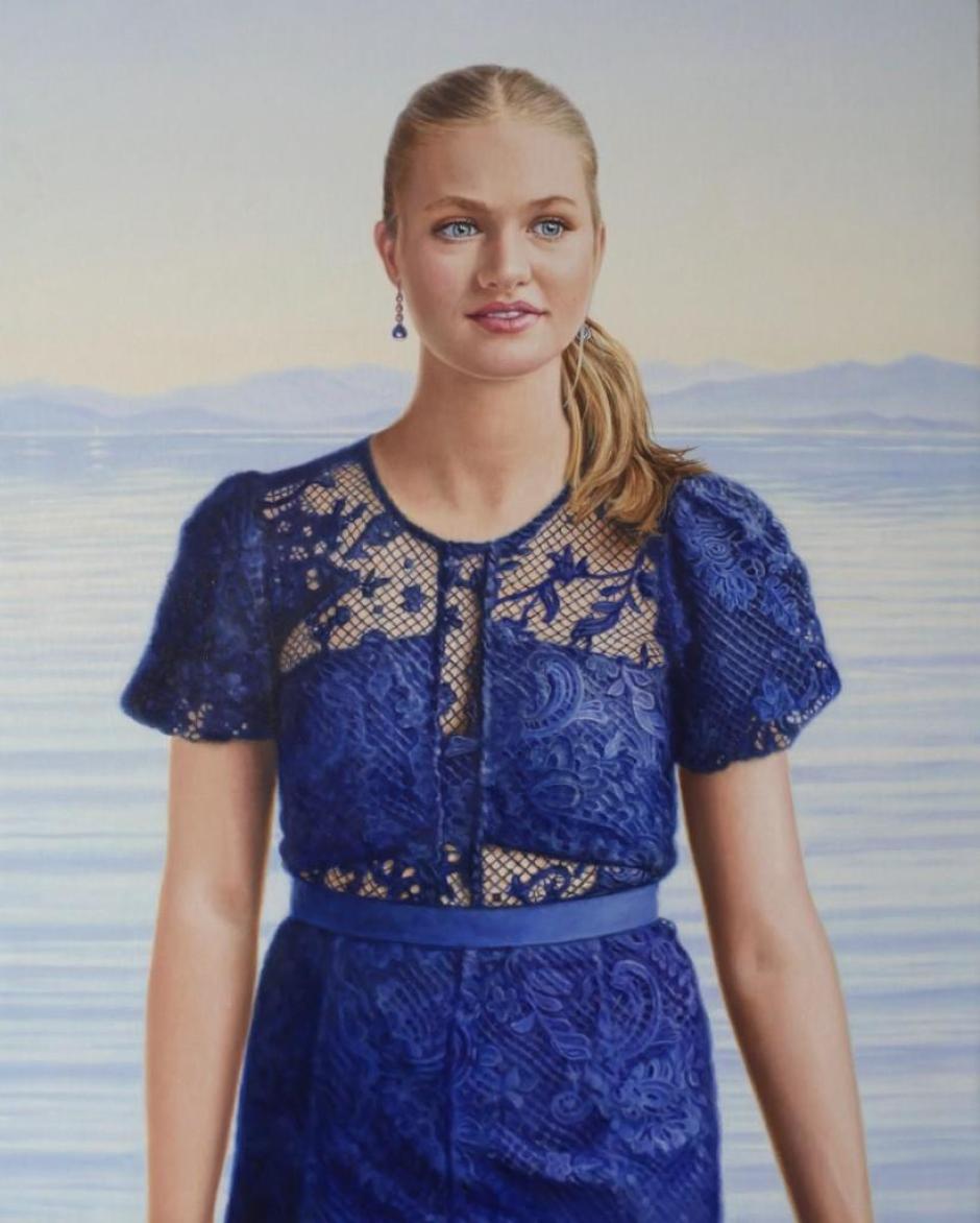 Artista: Almunia de Miguel Título: Noble Templanza Técnica: Óleo sobre lienzo