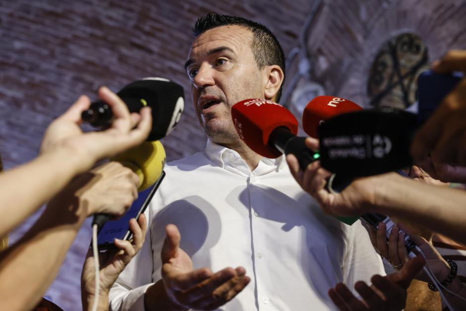 Imagen del presidente de la Diputación de Valencia, Vicent Mompó