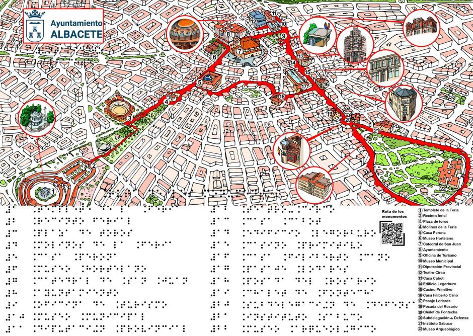 Ruta Braille Albacete
