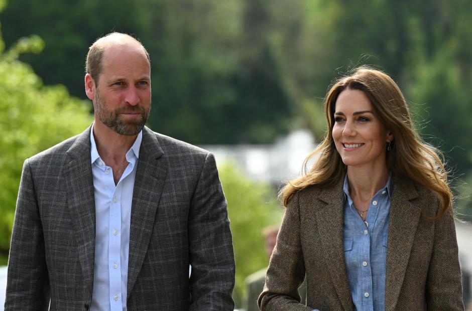 El Príncipe Guillermo y Kate Middleton, en una imagen de archivo