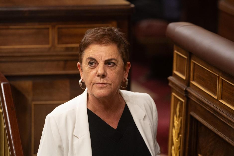 La portavoz de Bildu en el Congreso, Mertxe Aizpurua
