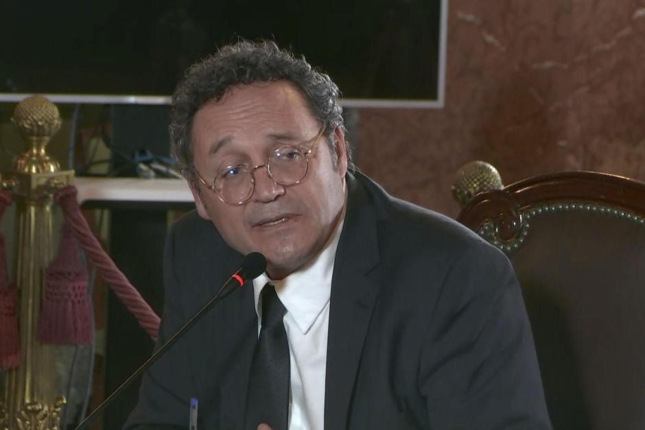 El fiscal general del Estado, Álvaro García Ortiz, durante su declaración