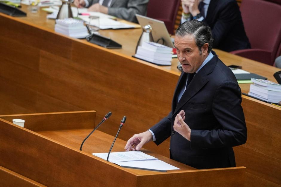 Imagen de archivo del portavoz del PP en las Cortes Valencianas, Nando Pastor