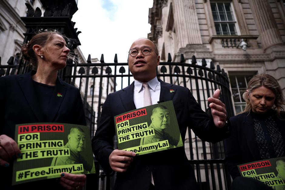 Sebastian Lai, hijo de Jimmy Lai, denuncia el juicio contra su padre en Hong Kong