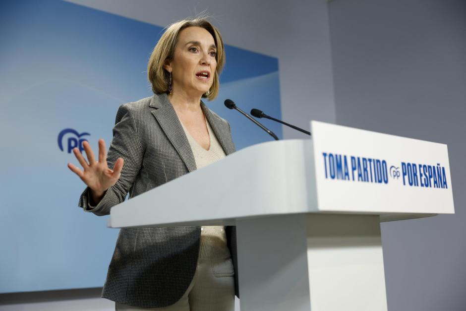 La vicesecretaria de Regeneración Institucional del PP, Cuca Gamarra