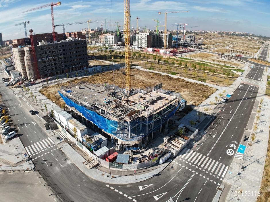 Construcción de los Berrocales