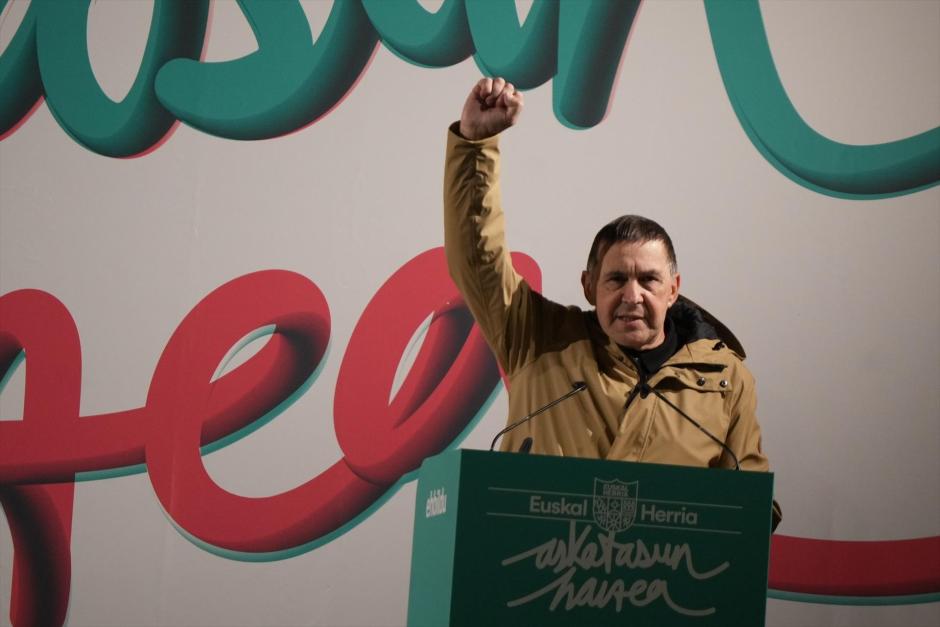 El secretario general de EH Bildu, Arnaldo Otegi
