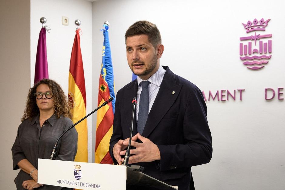 Imagen de archivo del alcalde de Gandía, el socialista José Manuel Prieto