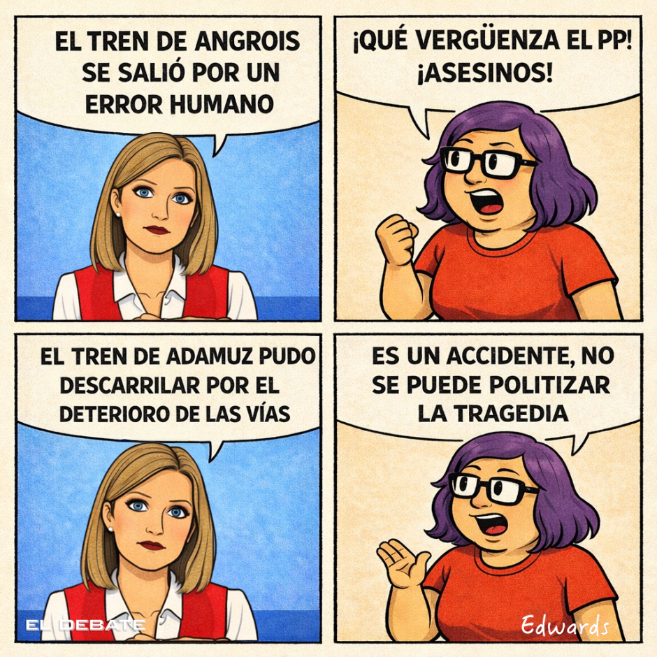 La doble vara de medir de la izquierda