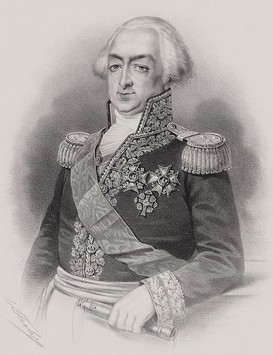 Retrato de François Étienne de Rosily-Mesros, vicealmirante