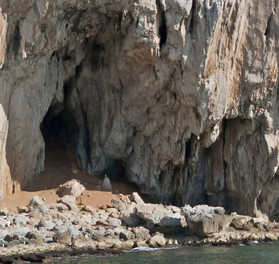 Cueva de Vanguard, en Gibraltar