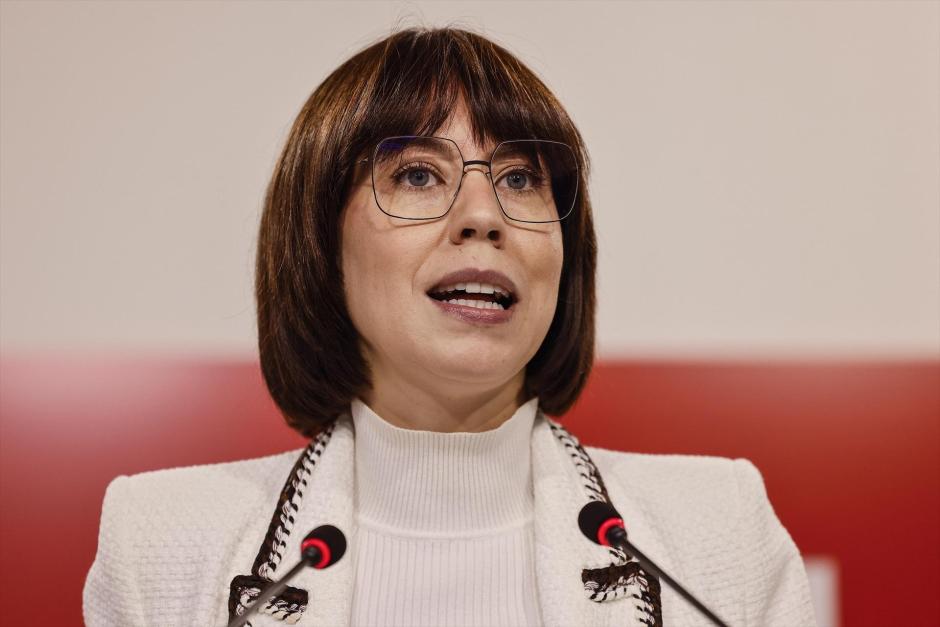 Imagen tomada este lunes de la secretaria general del PSPV-PSOE y ministra de Ciencia, Innovación y Universidades, Diana Morant
