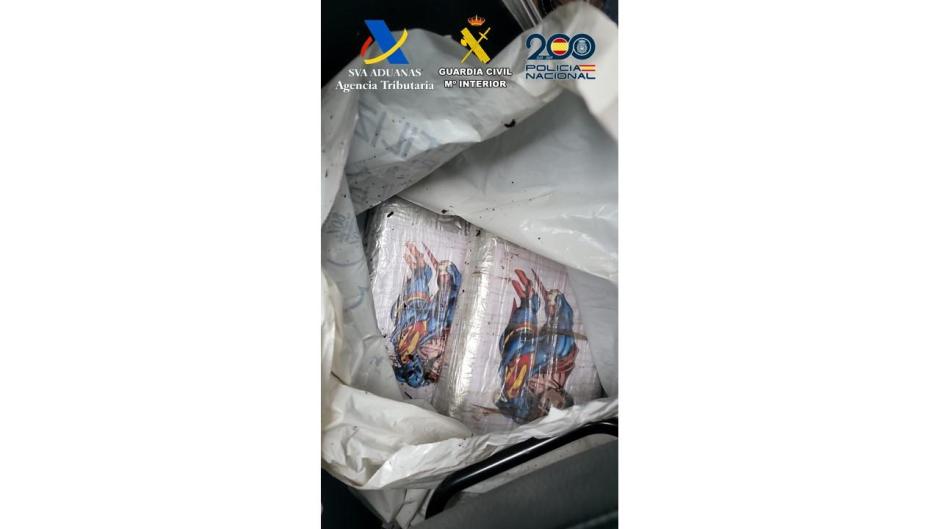 Parte del cargamento intervenido en la operación Zalied-Boksi-Galpón