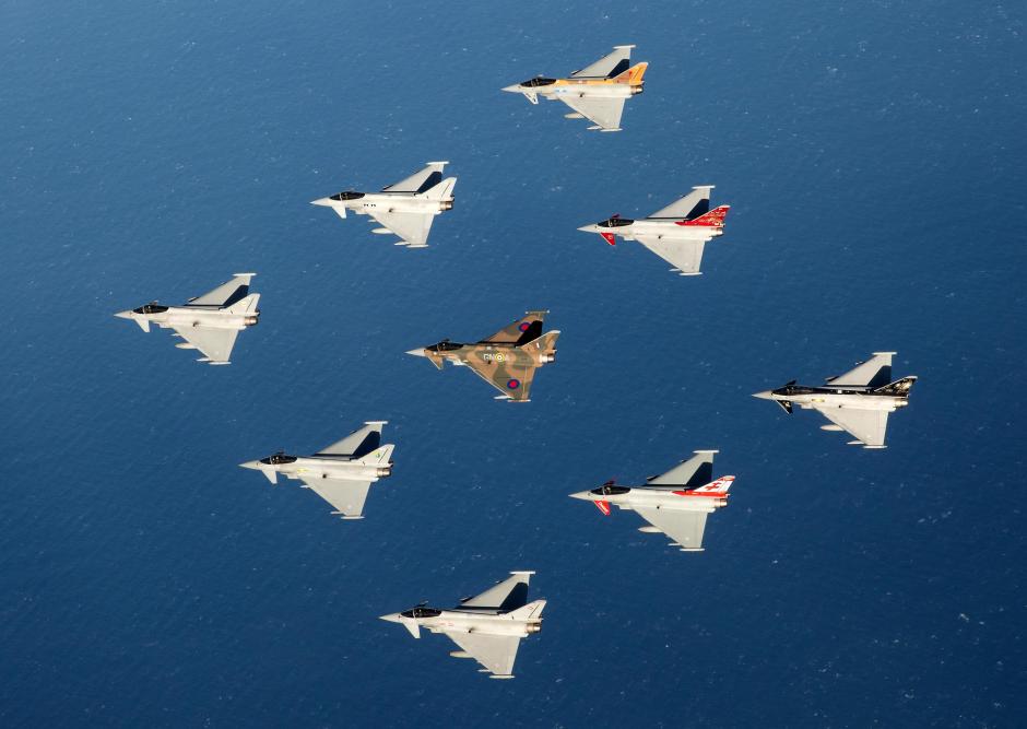 El Eurofighter Typhoon es el avión de combate de rol alternativo más avanzado del mundo