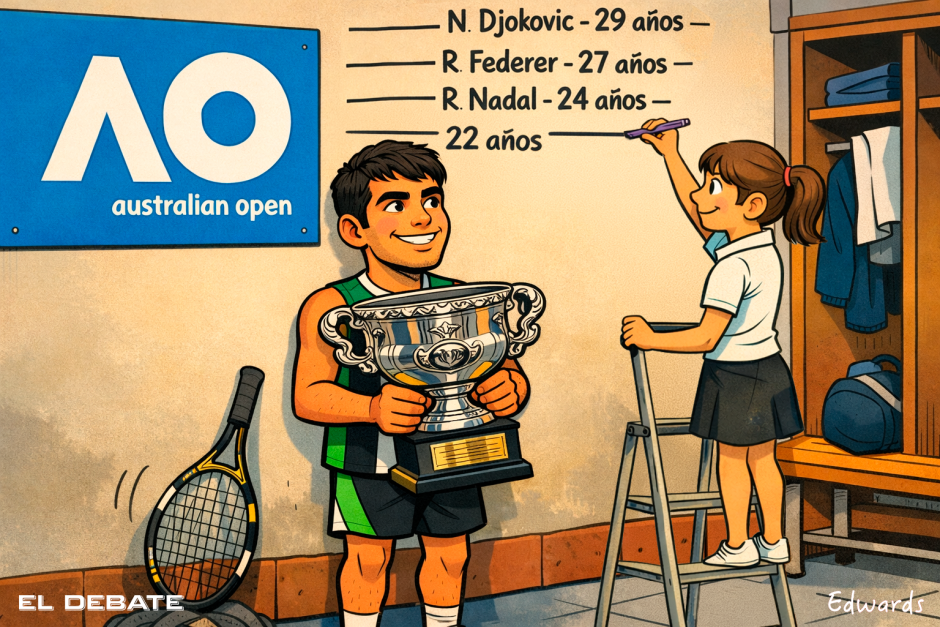 Carlos Alcaraz logra el Grand Slam