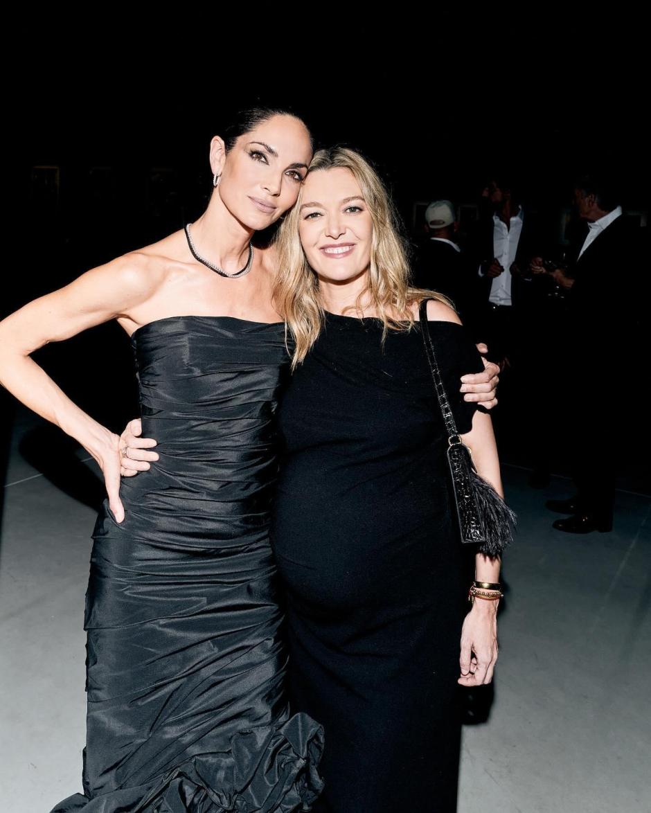 Marta  Ortega y Eugenia Silva