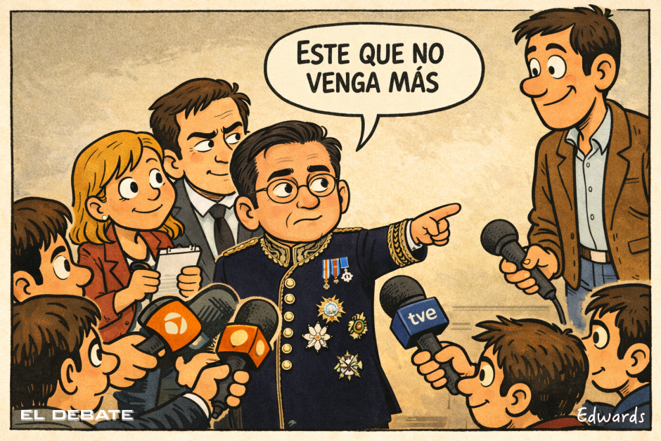 Albares veta a los periodistas