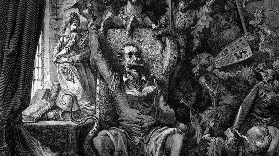 Ilustración Don Quijote de la Mancha