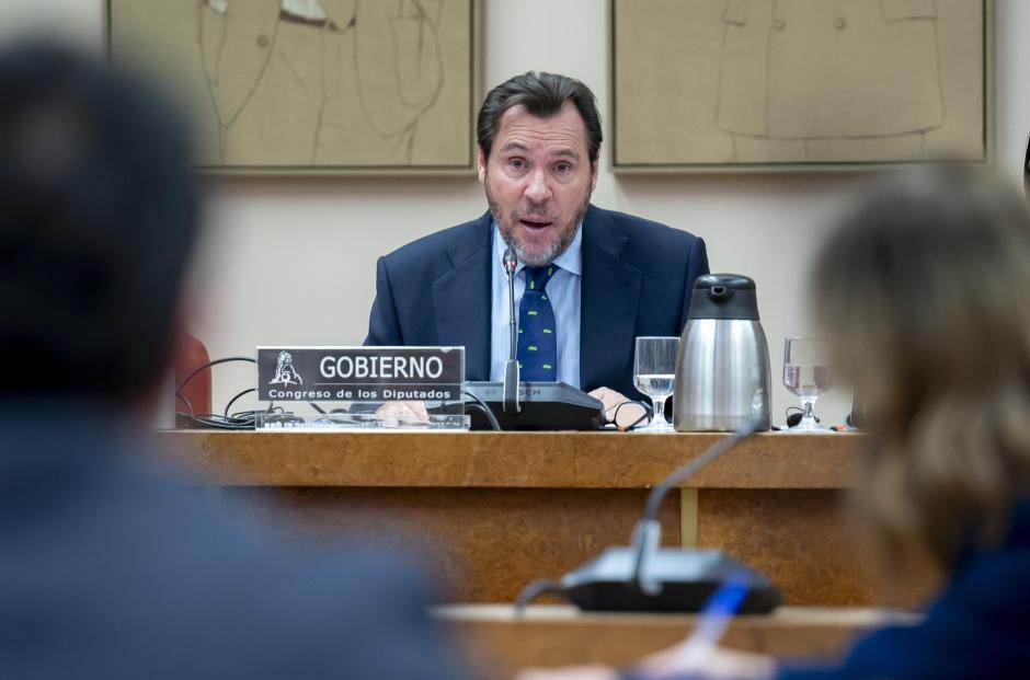 El ministro de Transportes, Óscar Puente