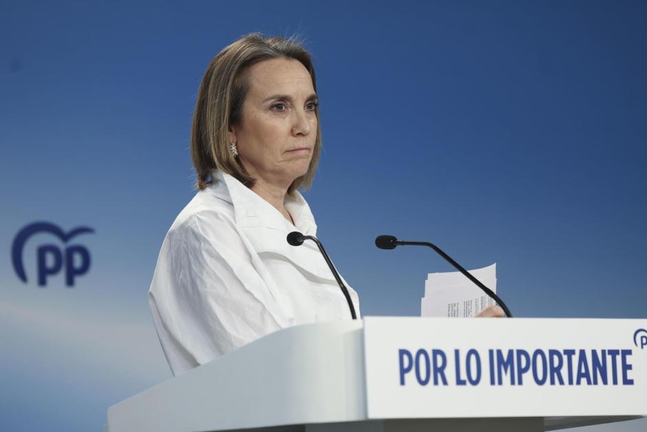 La vicesecretaria de Regeneración Institucional del PP, Cuca Gamarra