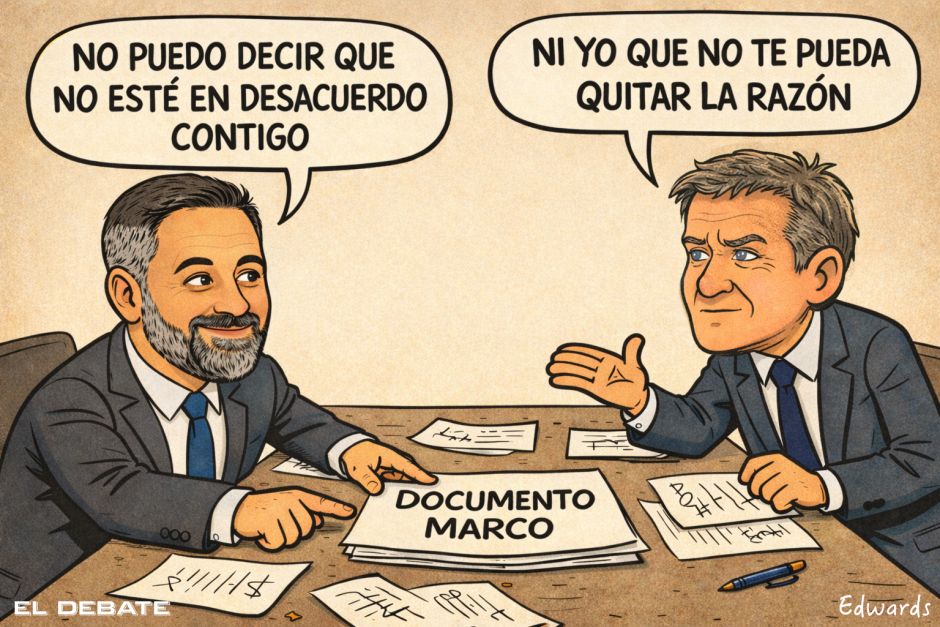 Las negociaciones de PP y Vox