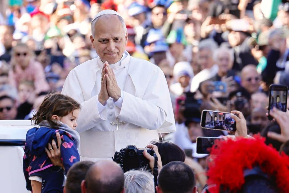 El Papa León XIV, en la plaza de San Pedro, en una imagen de archivo