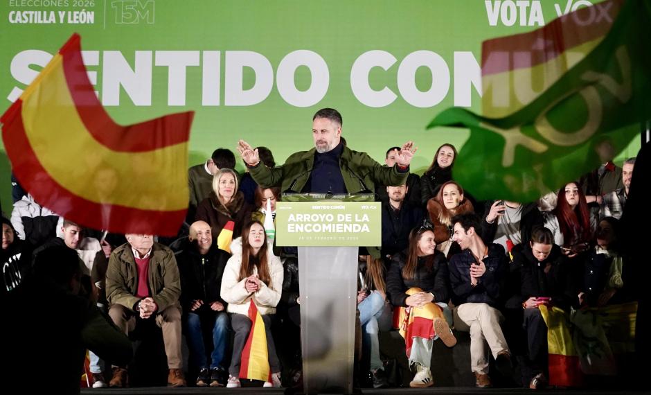 Acto electoral de Vox en Arroyo de la Encomienda (Valladolid