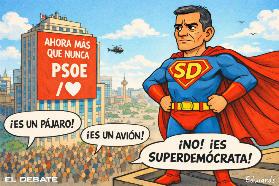 El superhéroe de la democracia