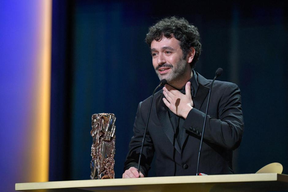 El director Rodrigo Sorogoyen en los Cesar Film Awards en 2023