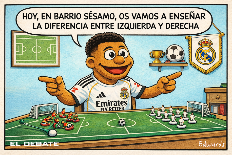 Barrio Sésamo, con Mbappé