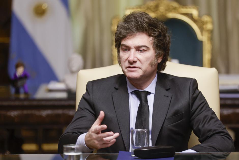 El presidente de Argentina, Javier Milei
