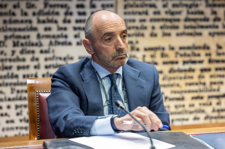 El empresario Julio Martínez Martínez, este jueves en el Senado
