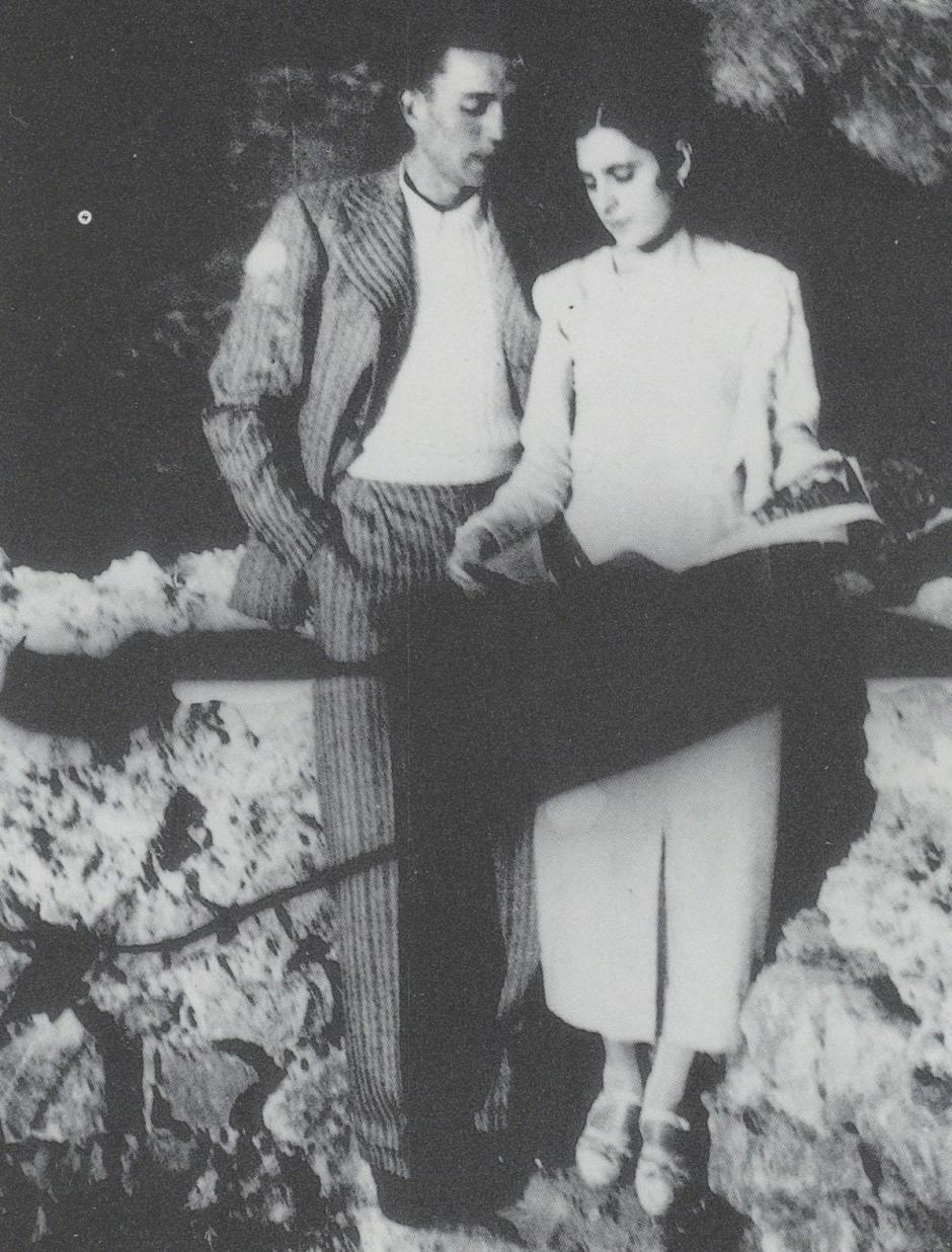 Miguel Hernández y Josefina Manresa en la sierra de Orihuela, 1935