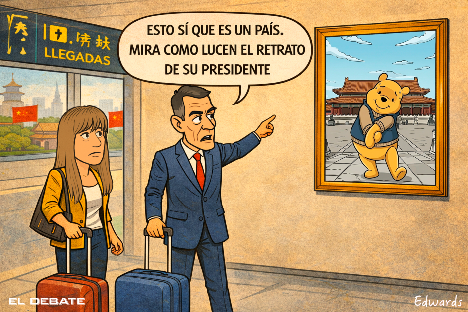 La familia Sánchez aterriza en China